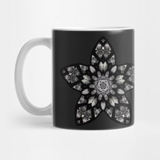 Planet X Geometric Space Flower Mandala Aesthetics Mug